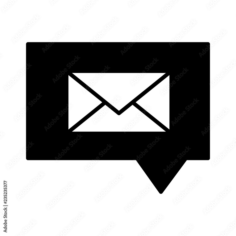 speech bubble email message communication speech bubble email message communication