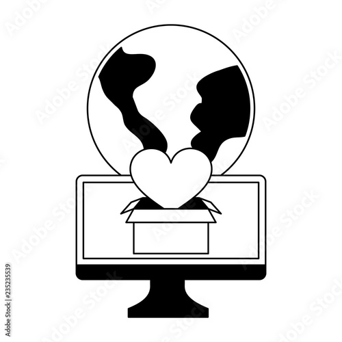 volunteers help work