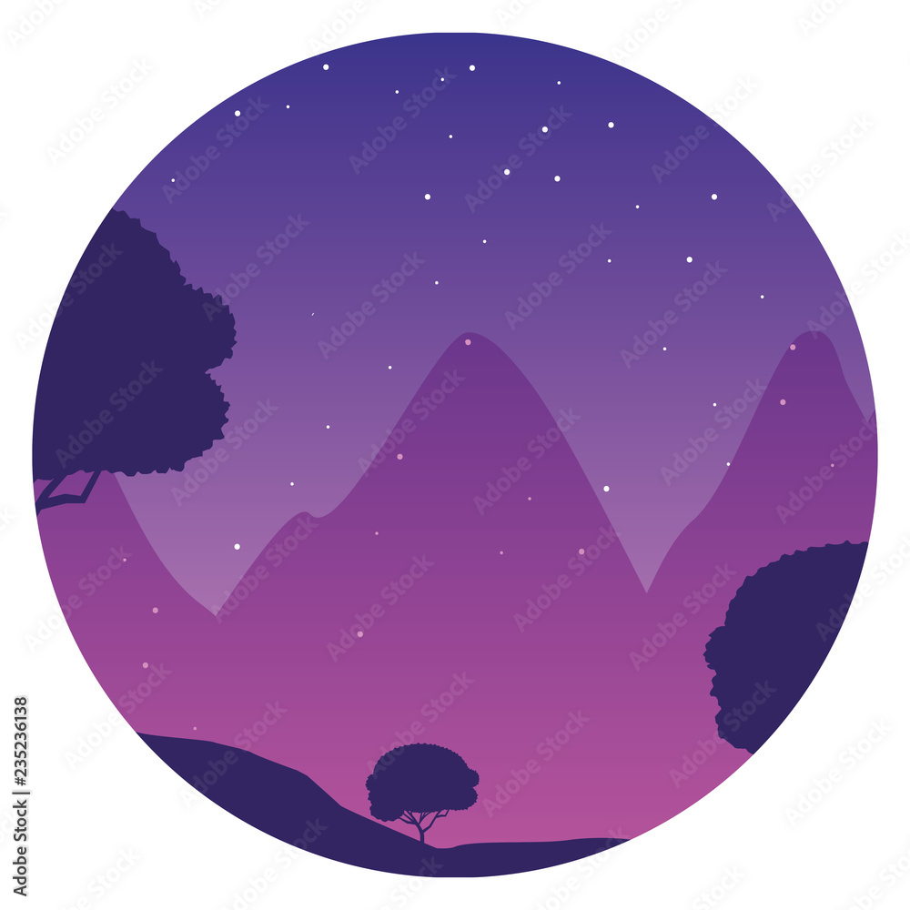 Obraz premium nature landscape background