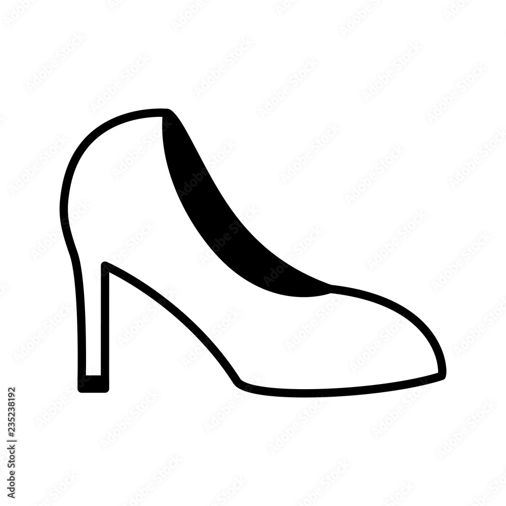 Obraz premium high heeled shoe