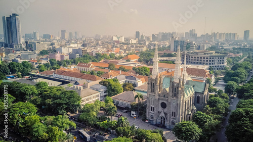 Cathedral Church  Jakarta. Indonesia