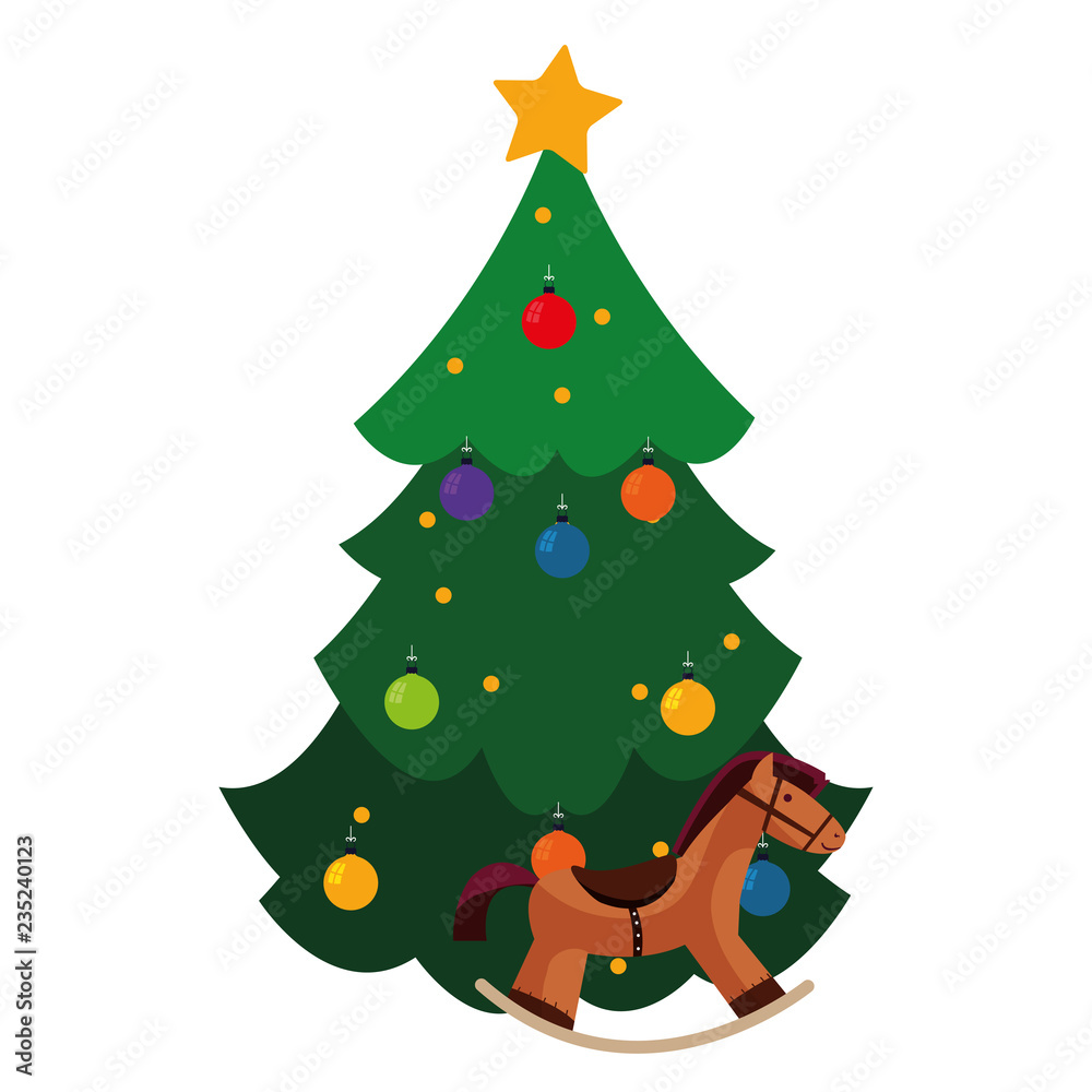 Fototapeta premium Christmas tree design