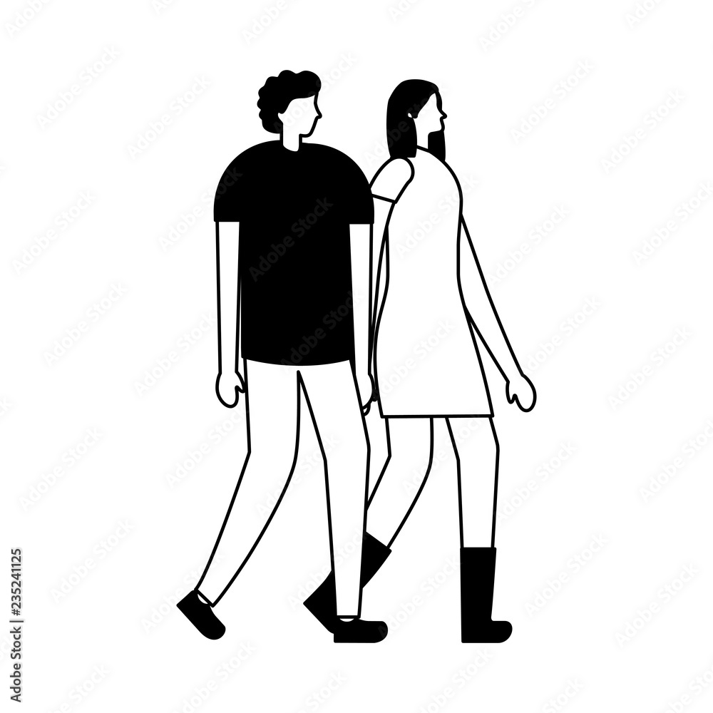 couple holding hands in the city couple holding hands in the city