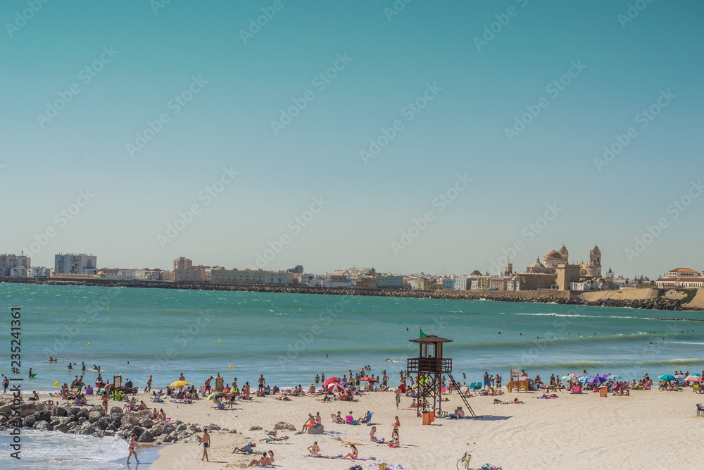 Victory Beach. Cadiz, Spain