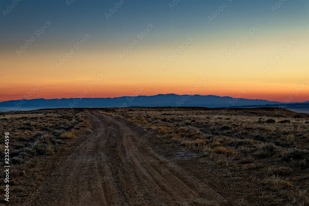 Red Desert Dawn