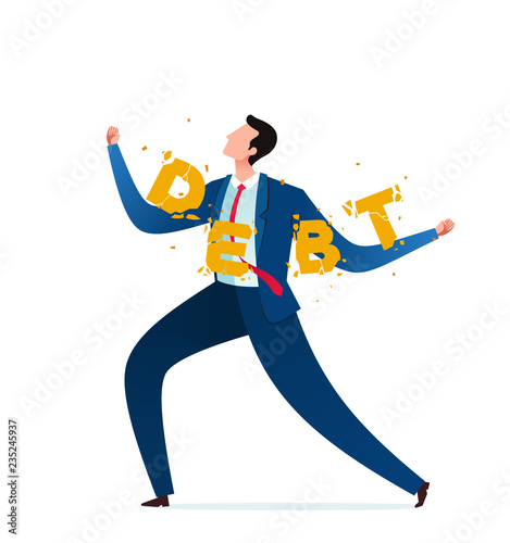 struggling businessman