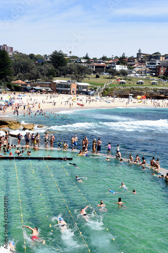 View of Bronte Beach, NSW, Australia ourdoor spa baths