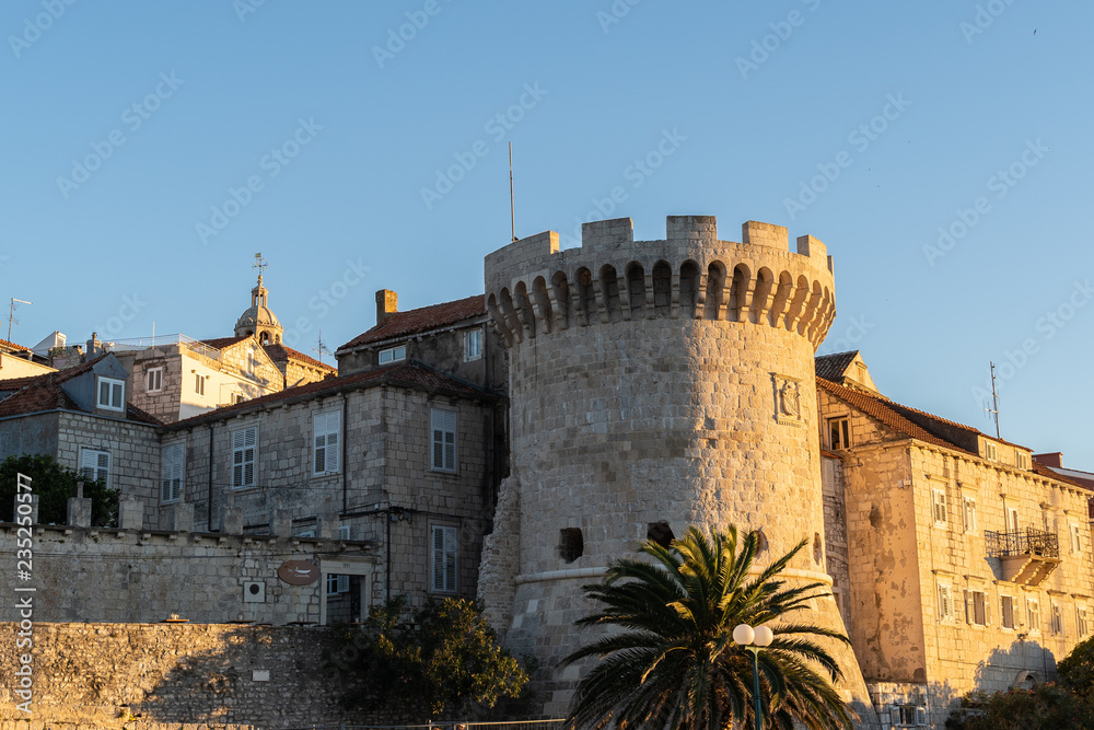 medieval castle in Croatia