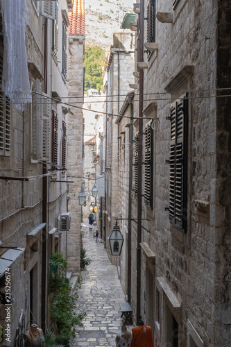 narrow street in old town © Peter Spicer