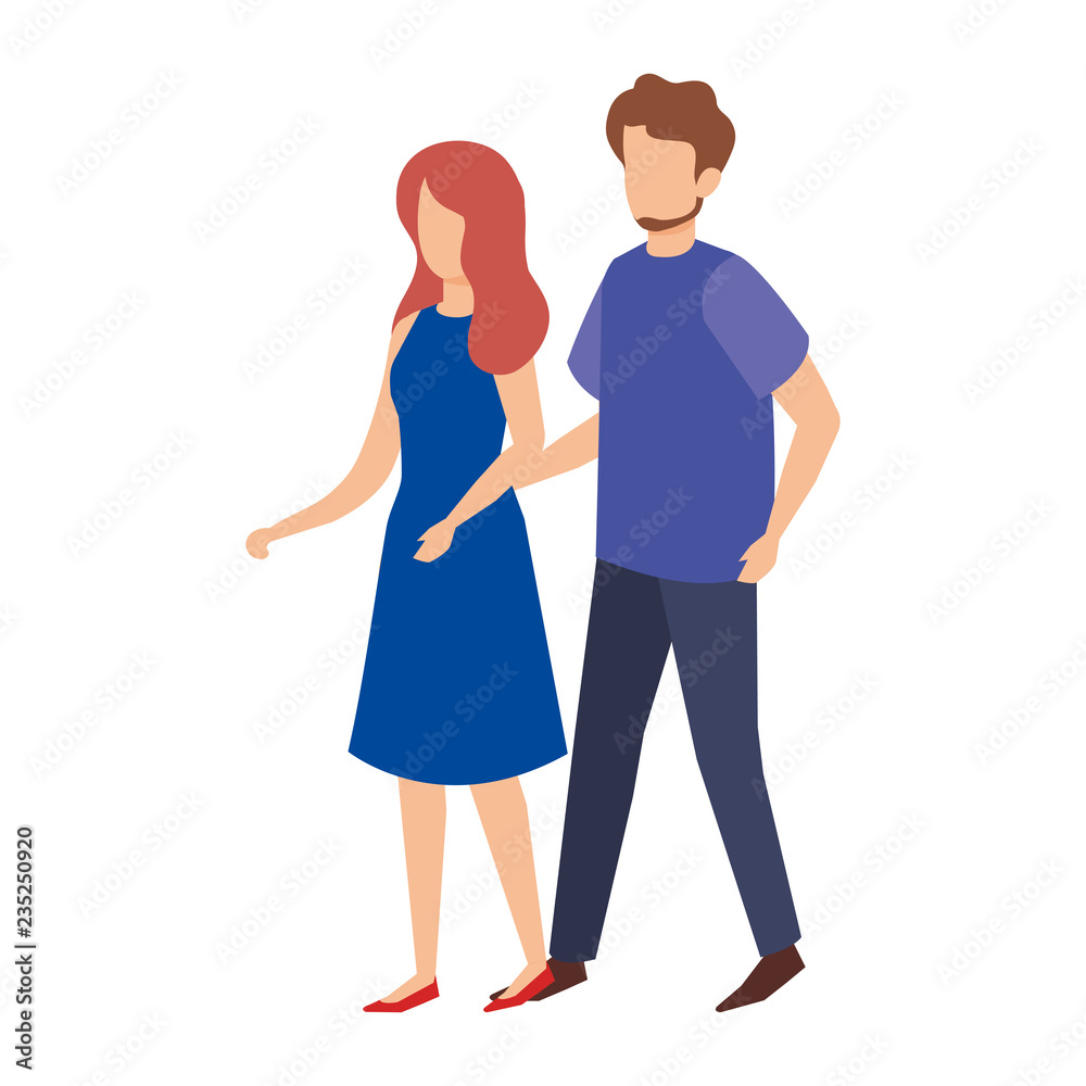 couple avatar characters icons couple avatar characters icons