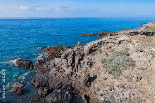 Coastline in the small fishing village of Alcala.  Tenerife. Canary Islands..Spain © alexanderkonsta