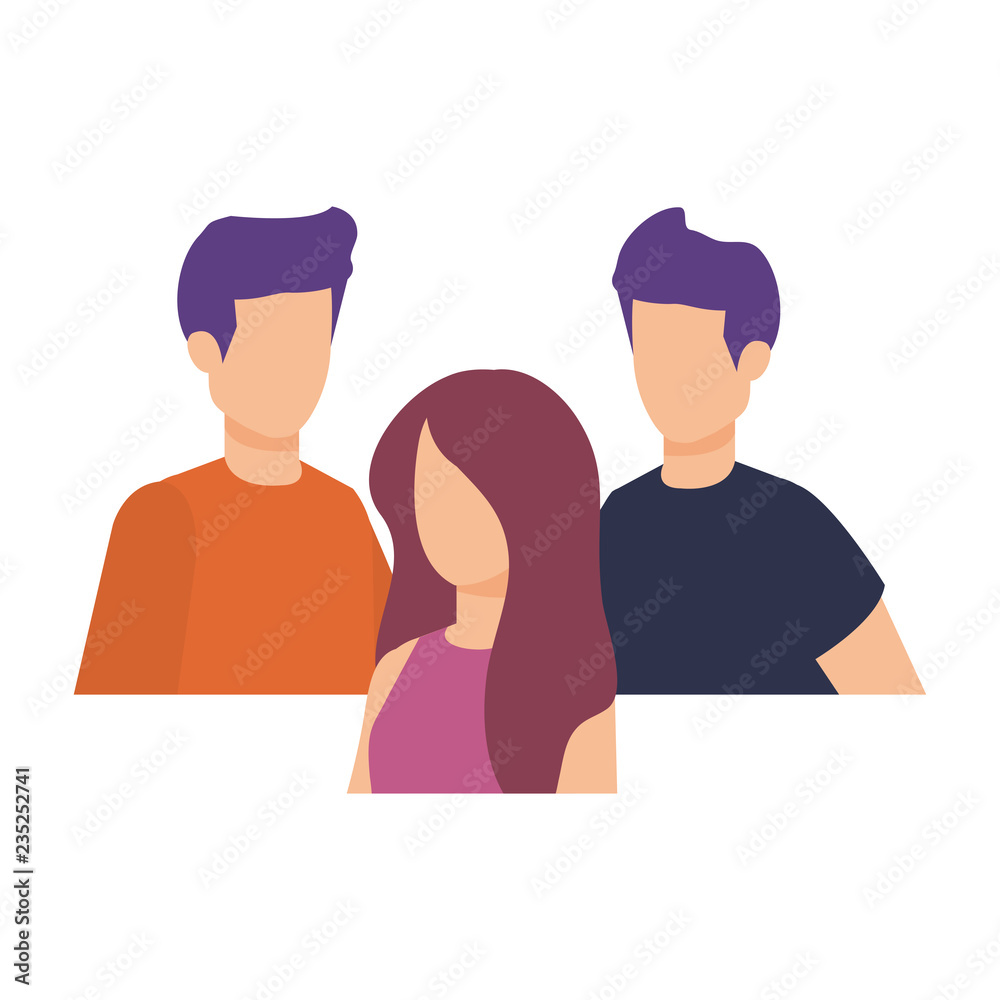 group of people characters group of people characters