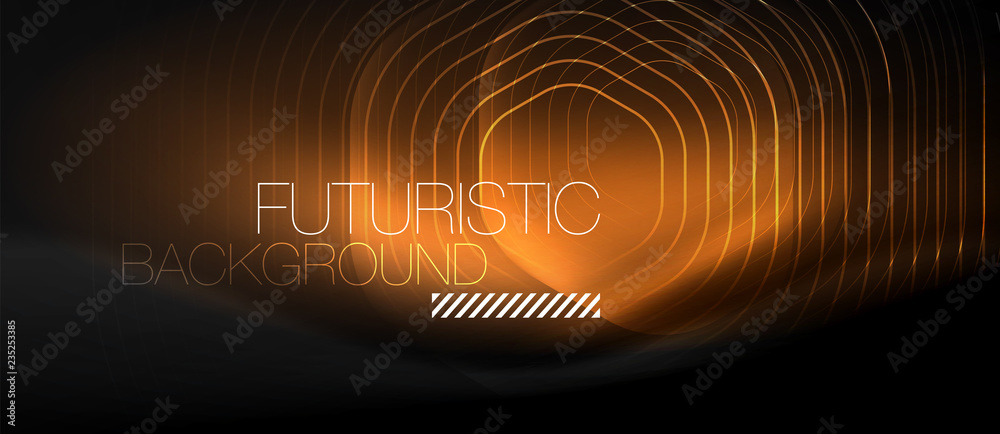 Neon glowing lines, magic energy space light concept, abstract background wallpaper design Neon glowing lines, magic energy space light concept, abstract background wallpaper design