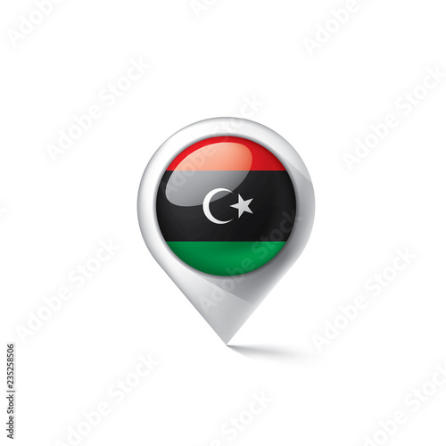Free Download Libya flag, vector illustration on a white background - GFXLoad