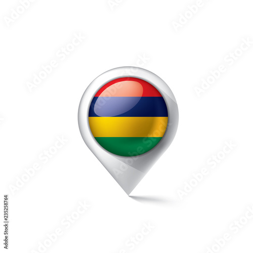 Free Download Mauritius flag, vector illustration on a white background - GFXLoad