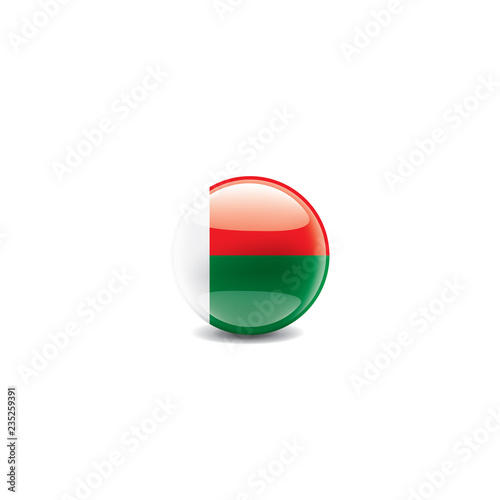 Free Download Madagascar flag, vector illustration on a white background - GFXLoad