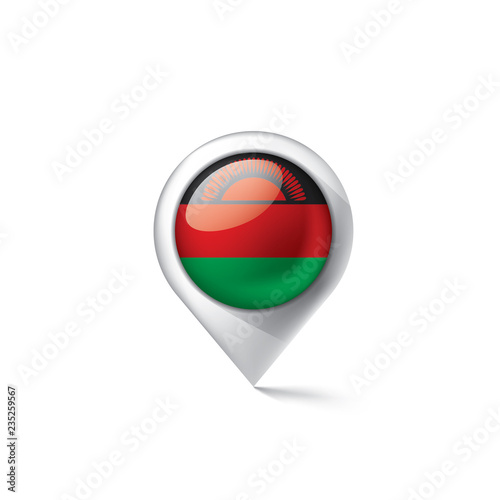 Malawi flag, vector illustration on a white background Free Download Malawi flag, vector illustration on a white background - GFXLoad
