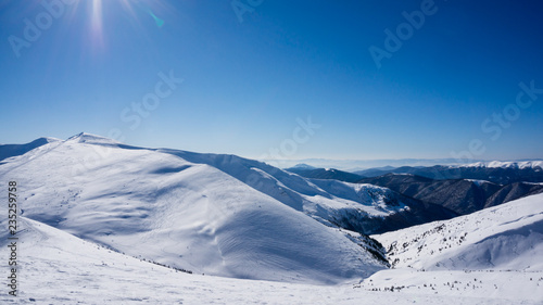 mountains in winter © Oleksandr Krainiukov