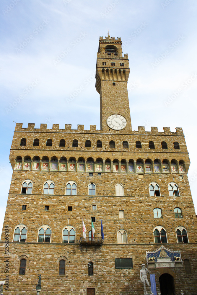 View of Palazzo Vecchio ( Florence, Italy )