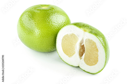 pomelo sweetie on a white background photo