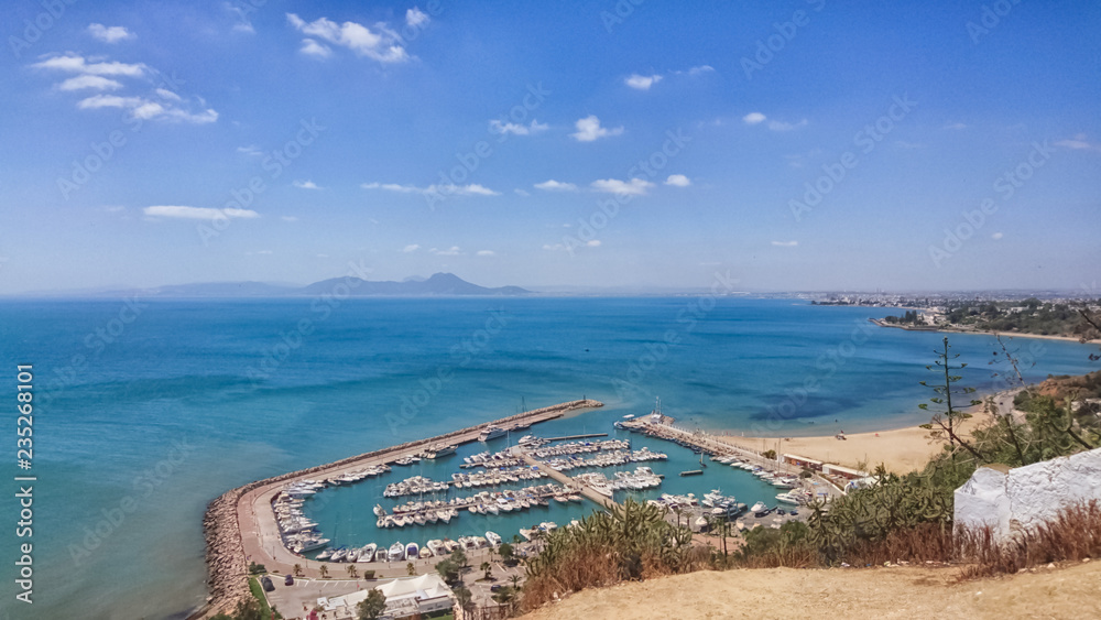 Naklejka premium sidi bou said