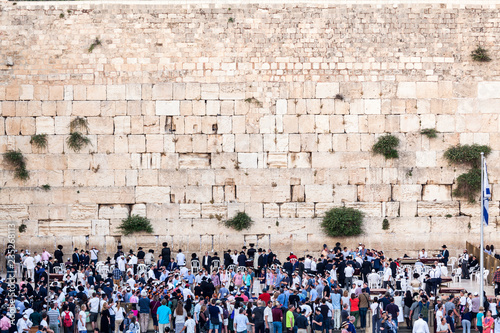 Obraz na plátně Nice view of the the Western Wall