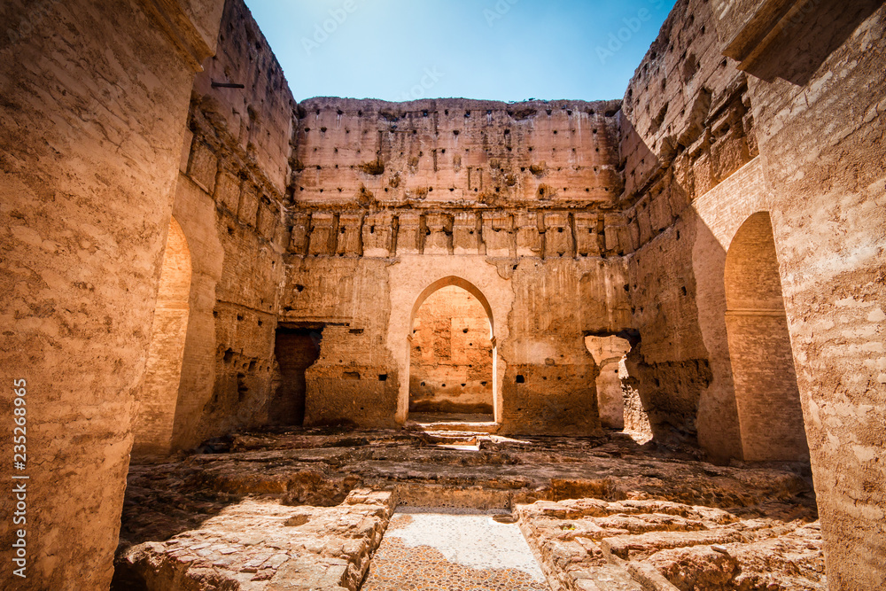 El Badi Palace, Marrakech, Marocco