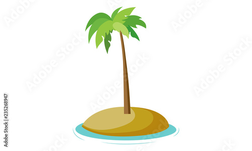 Cartoon Palm Tree Vector