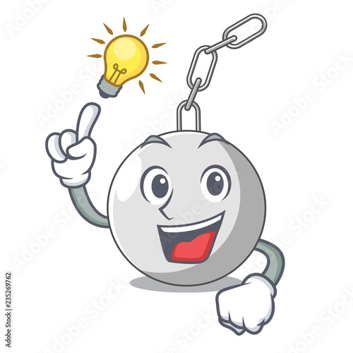 Have an idea wrecking ball attached character on hitting