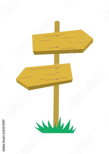 道路標識（木製）