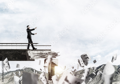 Concept of hidden risks and dangers.