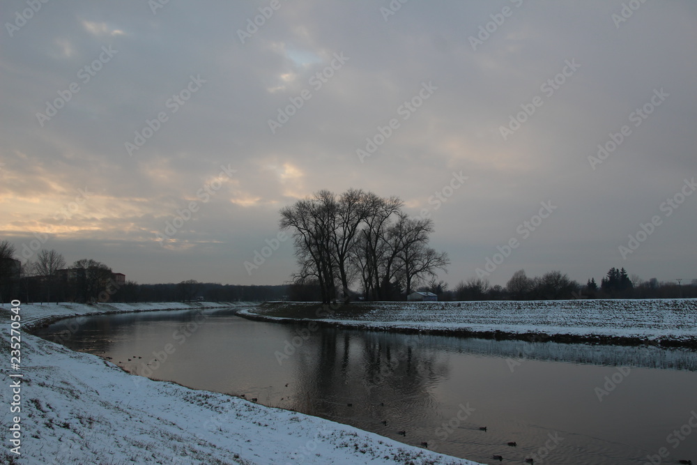 Solid winter in nature (photo Czech Republic -Europe)