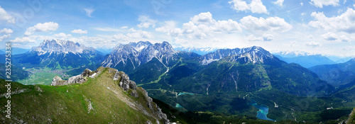Grubigstein  Alps  Austria  Tirol -   Bayerische Alpen  Grubigstein peak  northeastern segment of the Central Alps along the German-Austrian border