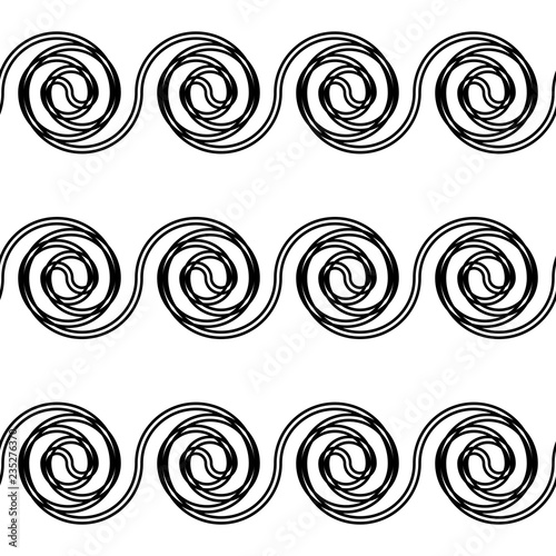 Design seamless spiral pattern