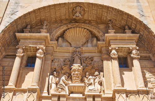 Almansa La Asuncion church in Albacete photo