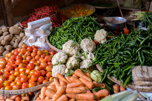 fresh farm vegetables market