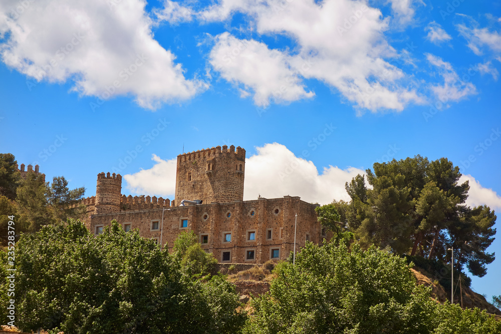 Toledo castle in Castile La Mancha