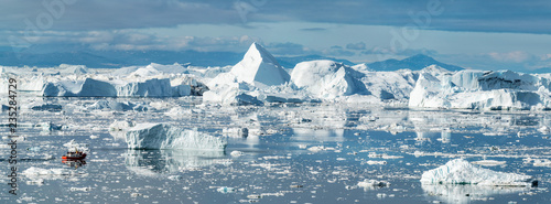 Fotografia, Obraz Glacier, Disko Bay
