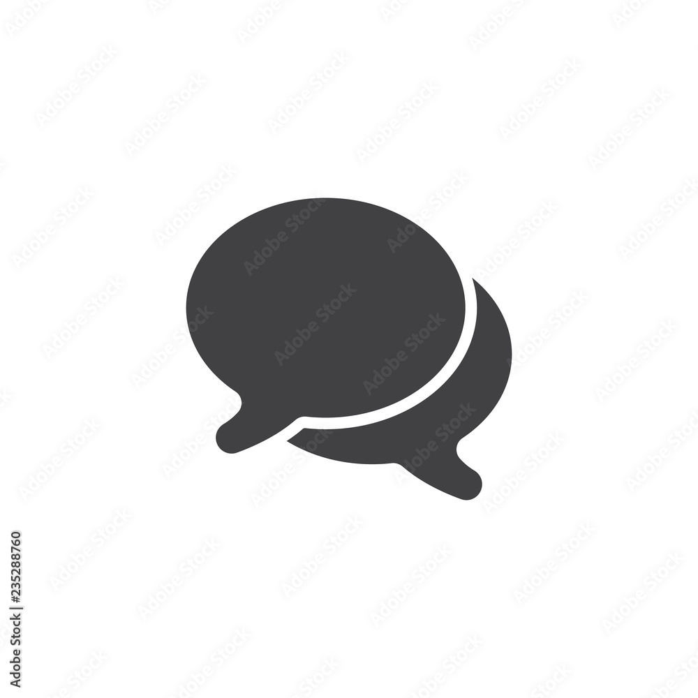 Dialogue speech bubbles vector icon. filled flat sign for mobile concept and web design. Chat message simple solid icon. Conversation symbol, logo illustration. Pixel perfect vector graphics Dialogue speech bubbles vector icon. filled flat sign for mobile concept and web design. Chat message simple solid icon. Conversation symbol, logo illustration. Pixel perfect vector graphics