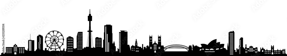 Obraz premium Skyline Sydney Australia