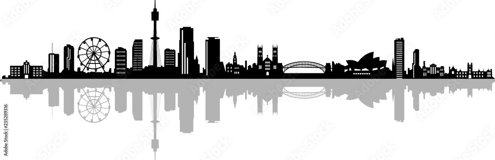 Skyline Sydney Australia