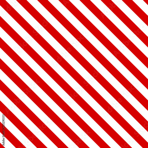 Seamless vector diagonal stripe pattern red and white. Design for wallpaper, fabric, textile. Simple background