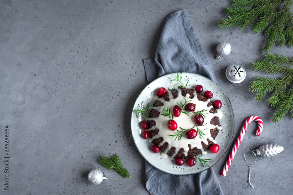 Christmas Pudding, Fruit Cake
