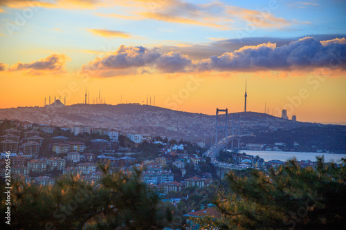 Bosphorus bridge connecting Asia and Europe © Birol