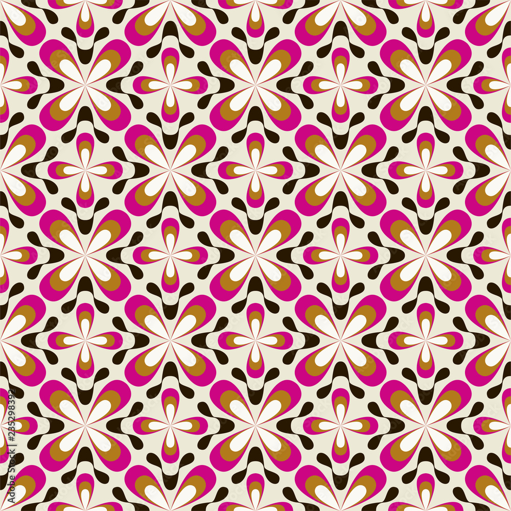 Retro background. Seamless pattern. Vector. レトロパターン Retro background. Seamless pattern. Vector. レトロパターン