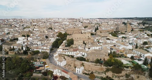 Skyline of Ubeda in Jaen Andalusia Spain photo