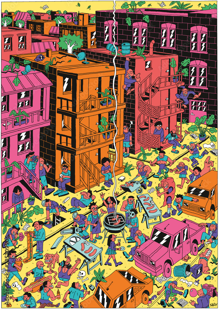 Obraz premium Superweekend BBQ party