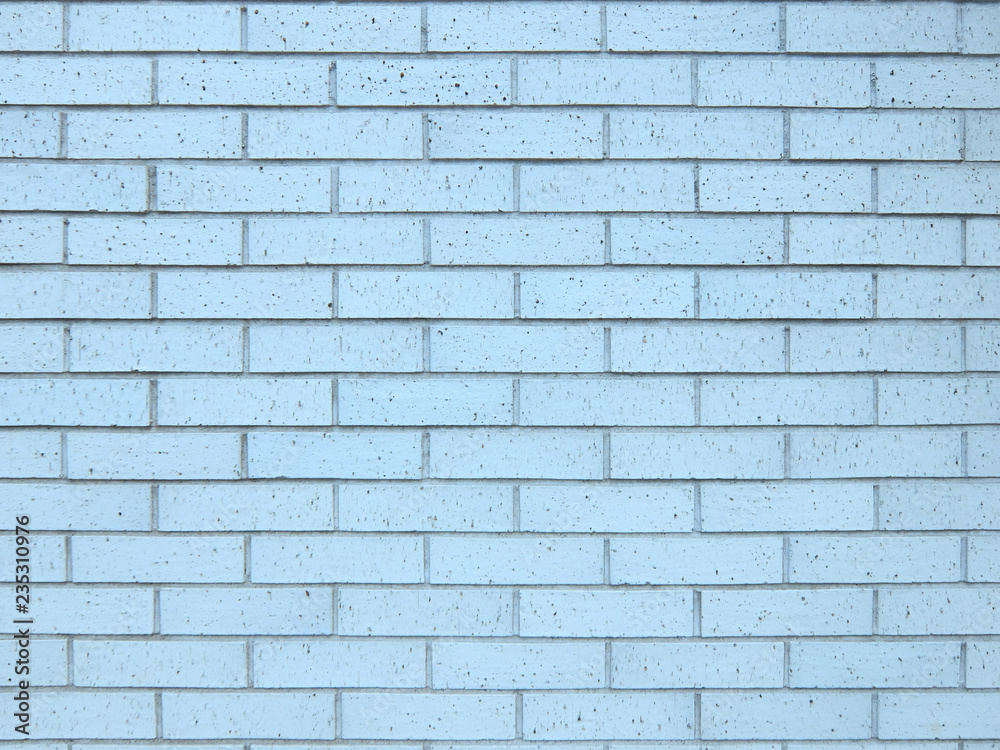 Naklejka premium 壁面 タイル 水色 背景