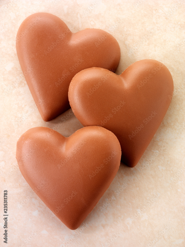 Obraz premium CHOCOLATE HEARTS