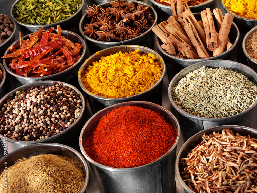SELECTION OF ASIAN SPICES SELECTION OF ASIAN SPICES